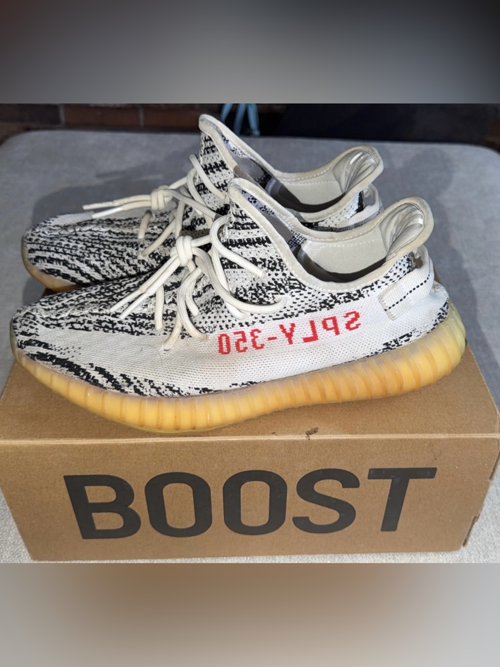 Men’s Adidas Yeezy Zebra